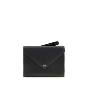 Ferragamo Black Calf Leather Bos Taurus Men's Wallet